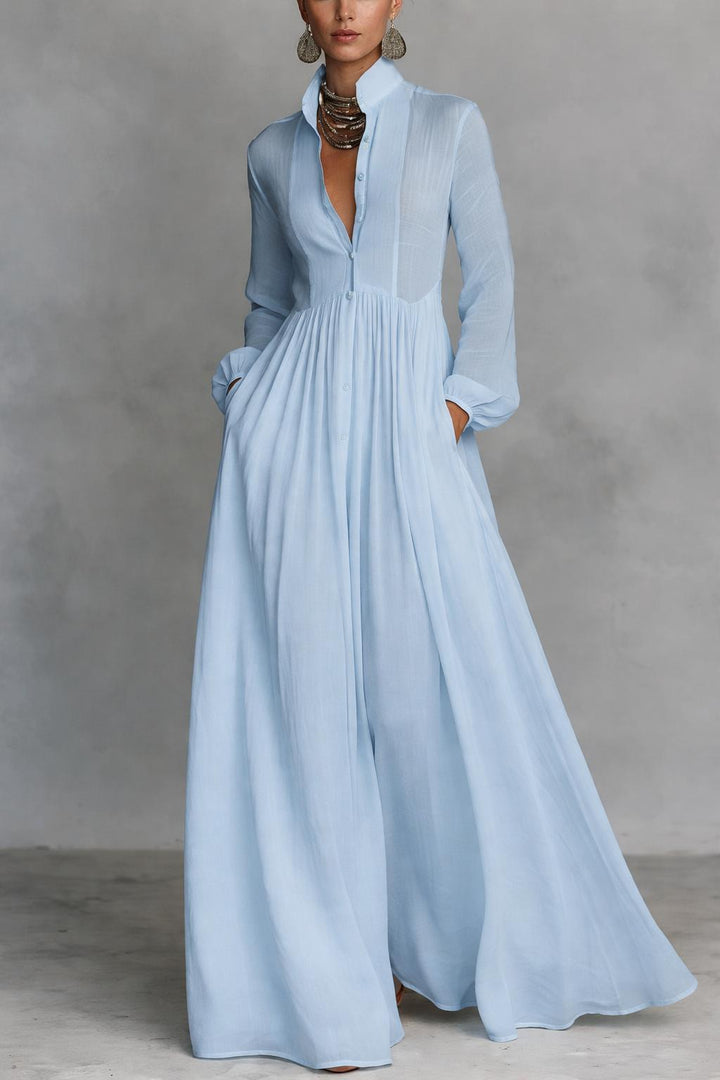 Hina - fließendes Maxikleid