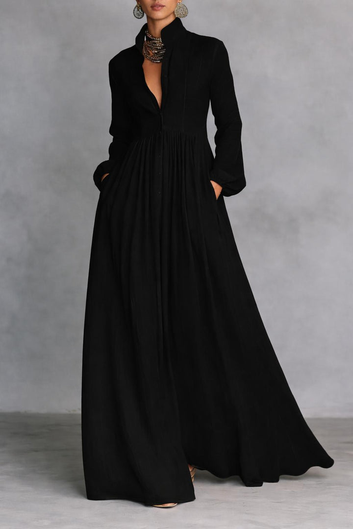 Hina - fließendes Maxikleid