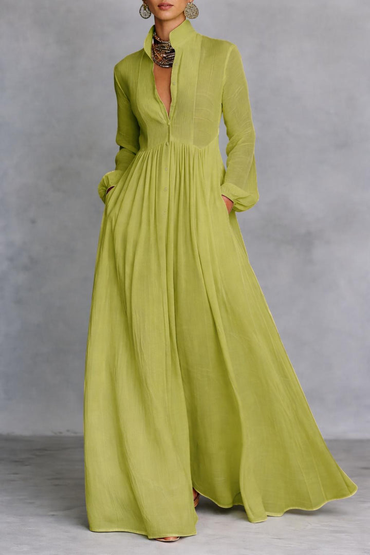 Hina - fließendes Maxikleid