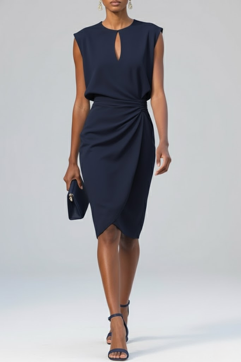 Gisella - Elegantes Midi-Cocktailkleid