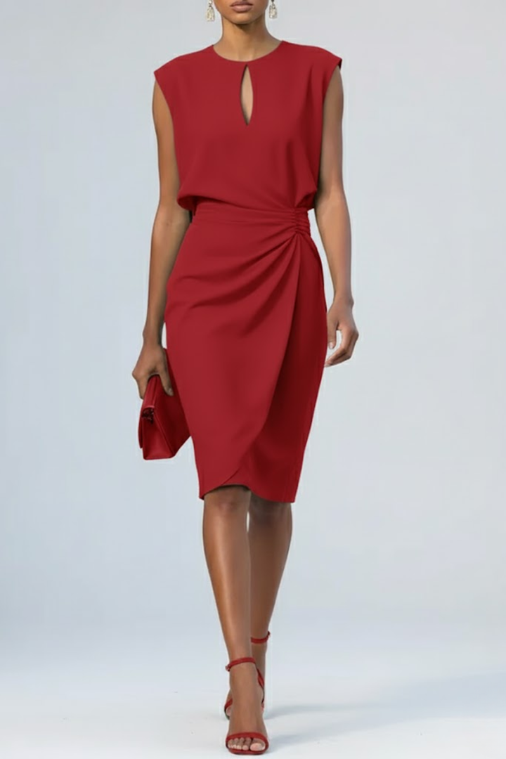 Gisella - Elegantes Midi-Cocktailkleid