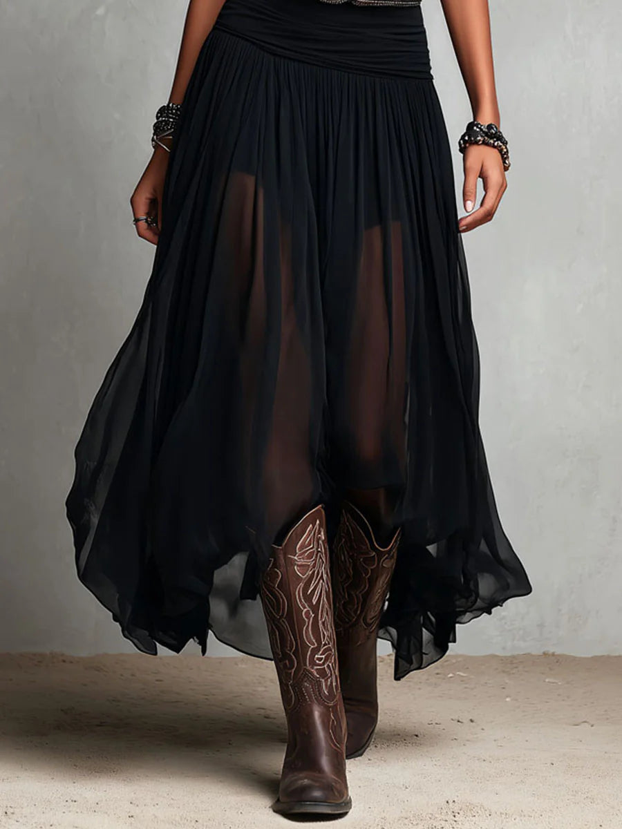 Cressina - Luftig-zartes Maxikleid