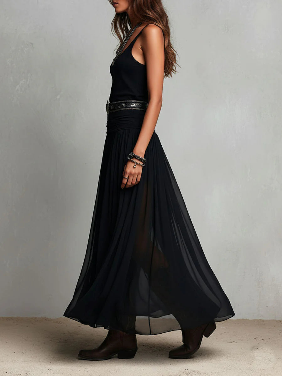 Cressina - Luftig-zartes Maxikleid