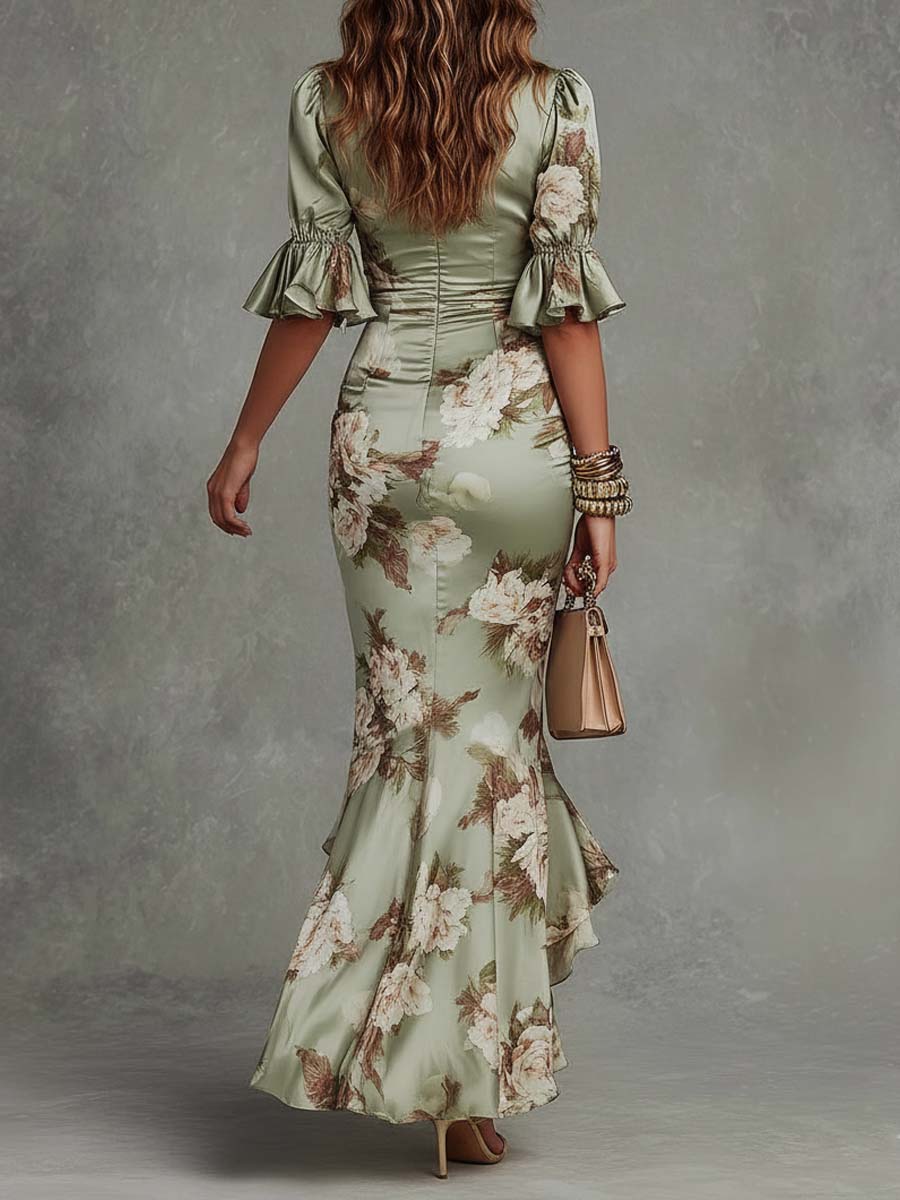 Jamie - Softtouch-Blumenkleid