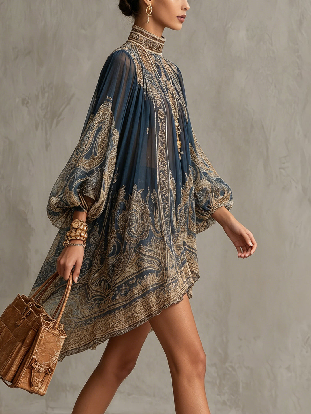 Alessia - Luftiges asymmetrisches Kleid
