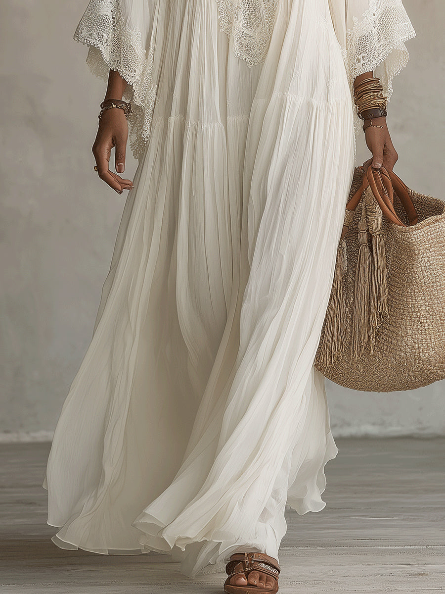 Annelis - Hauchzartes Maxikleid
