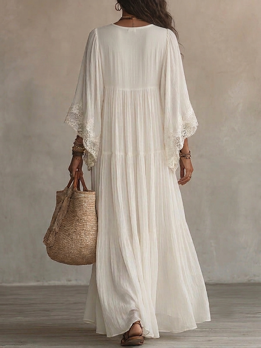 Annelis - Hauchzartes Maxikleid