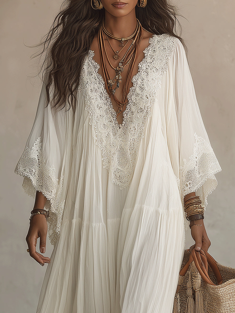 Annelis - Hauchzartes Maxikleid