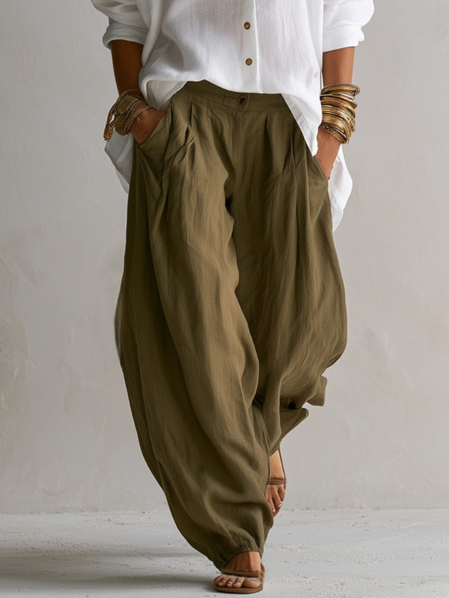 Coravelle - Set aus skulpturalem Hemd und Ballonhose
