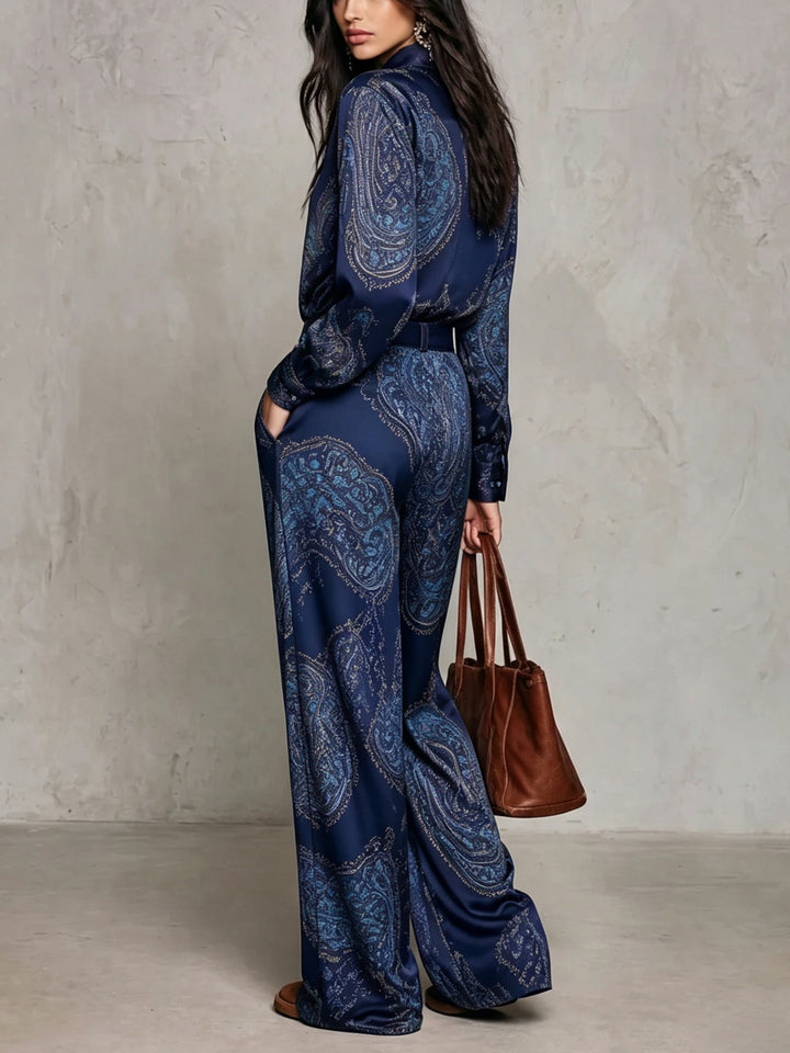 Lorelei - Seidiger Paisley-Zweiteiler