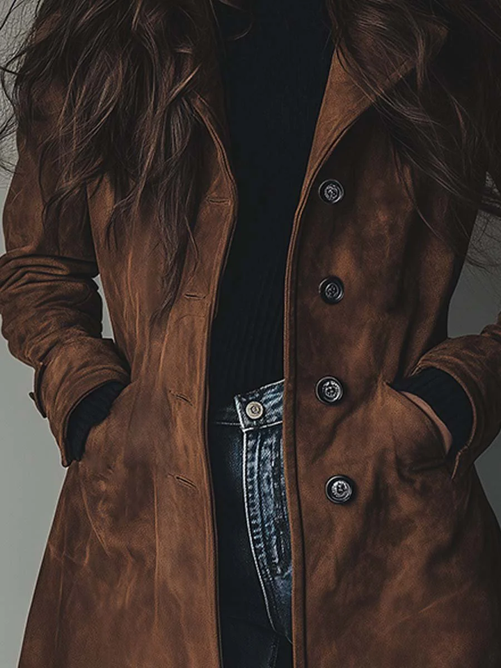 Ferlina - Softtouch-Trenchcoat