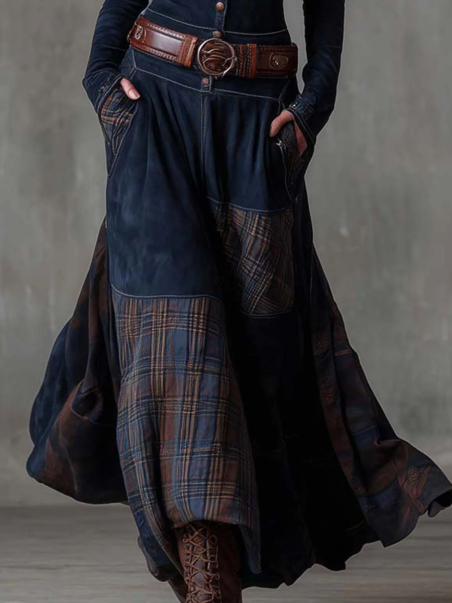 Feline - Softes Patchwork-Kleid