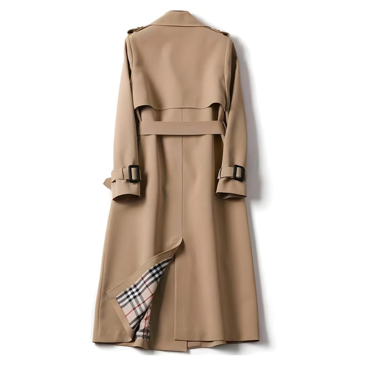 Aliki - Doppelreihiger Trenchcoat mit Gürtel