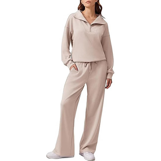 Maud - Locker geschnittener Half-Zip-Zweiteiler