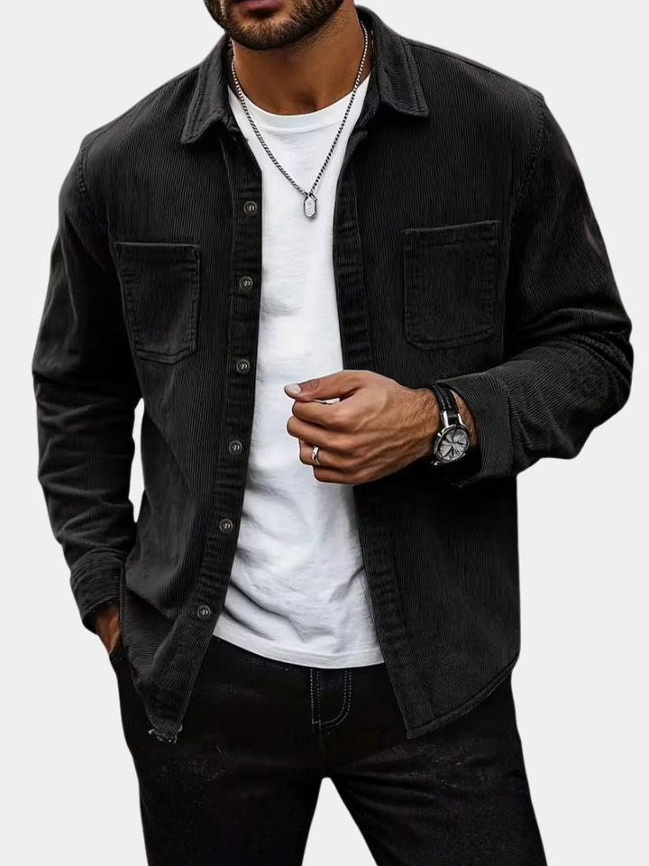 Ivaro - Strukturiertes Overshirt
