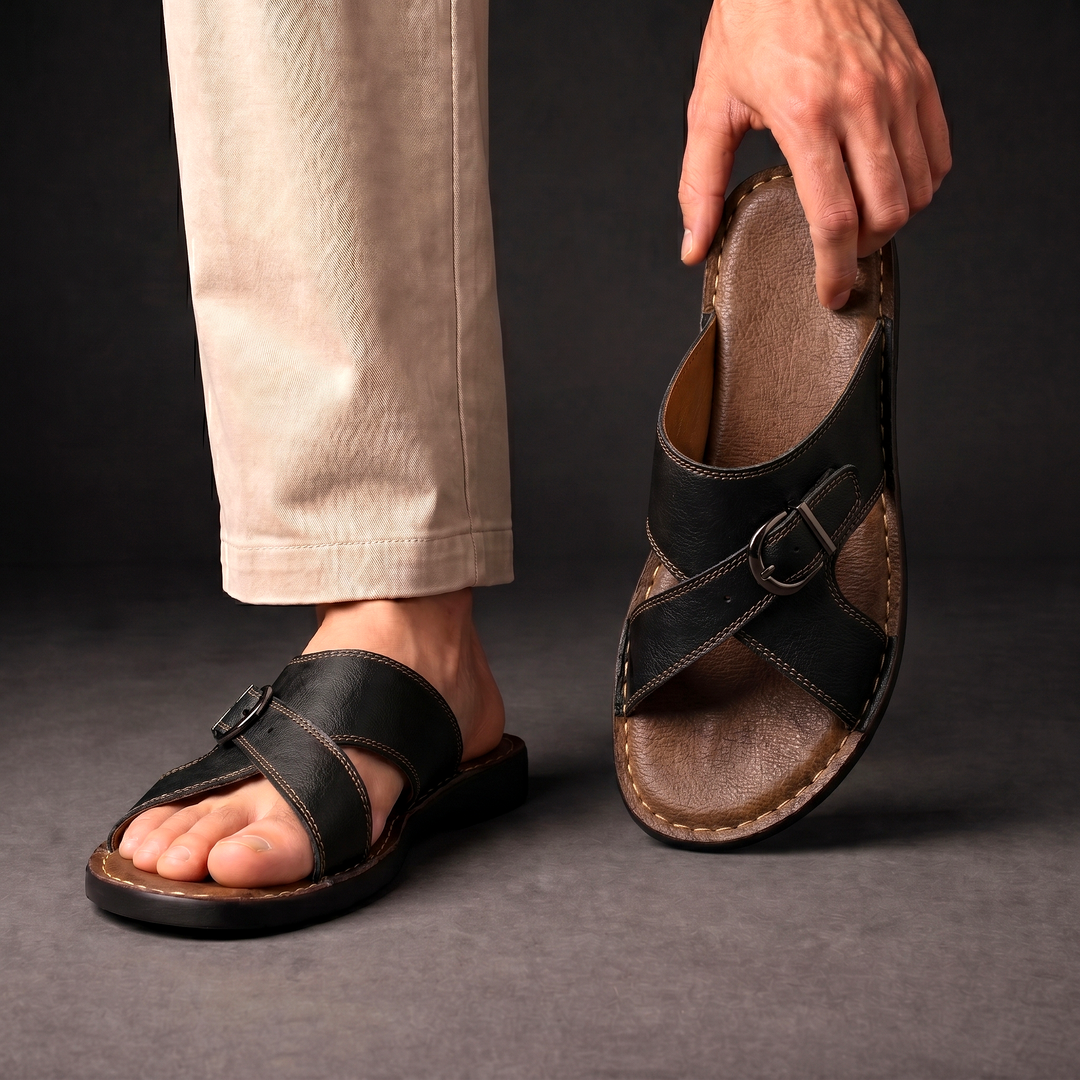 Camden - Premium-Kreuzriemen-Sandalen