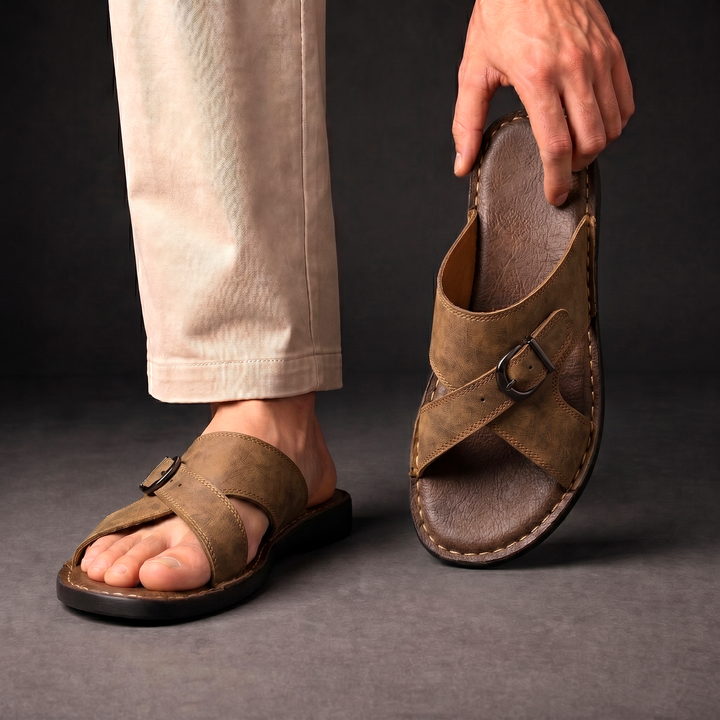 Camden - Premium-Kreuzriemen-Sandalen