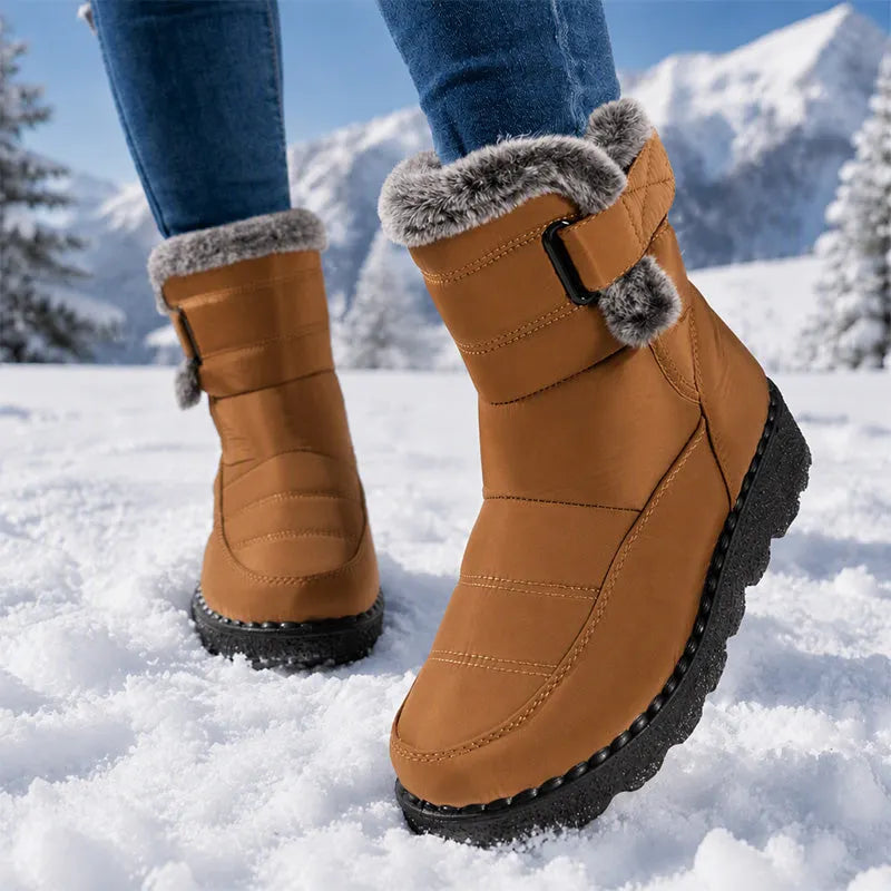 Adina - Plüschbesetzte Winterstiefeletten