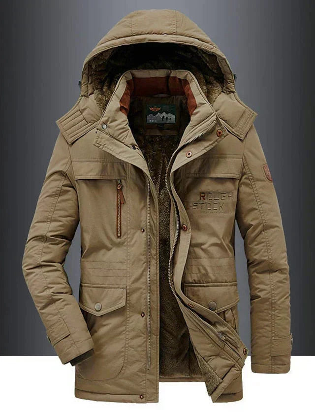Lasse - Langjacke mit Kapuze