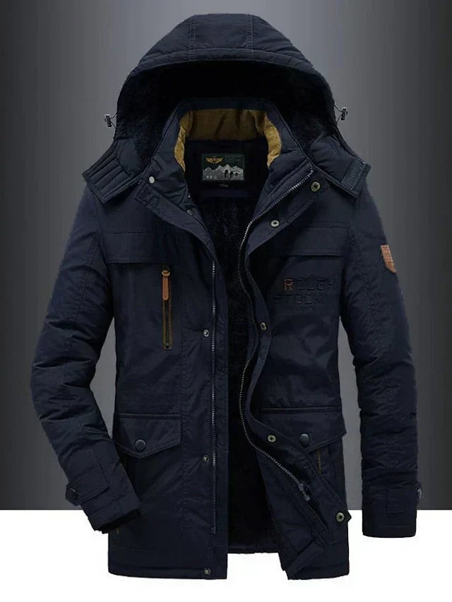 Lasse - Langjacke mit Kapuze
