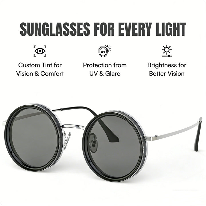 Molan - Premium-Sonnenbrille mit verstellbarem Tönungsgrad