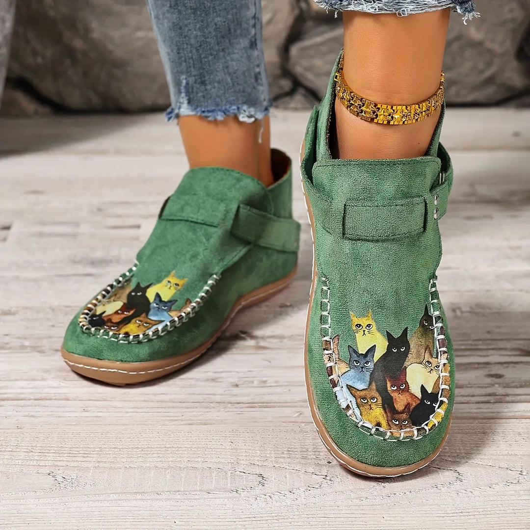 Cara - Bequemer Slipper mit Schnallendetail