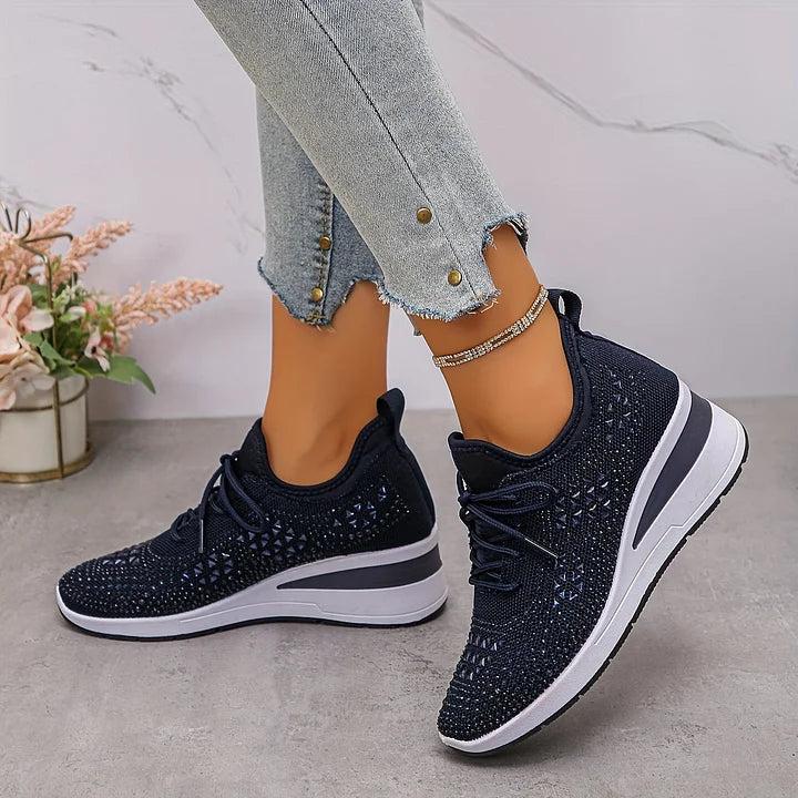 Zorielle - Glänzender Slip-on-Sneaker