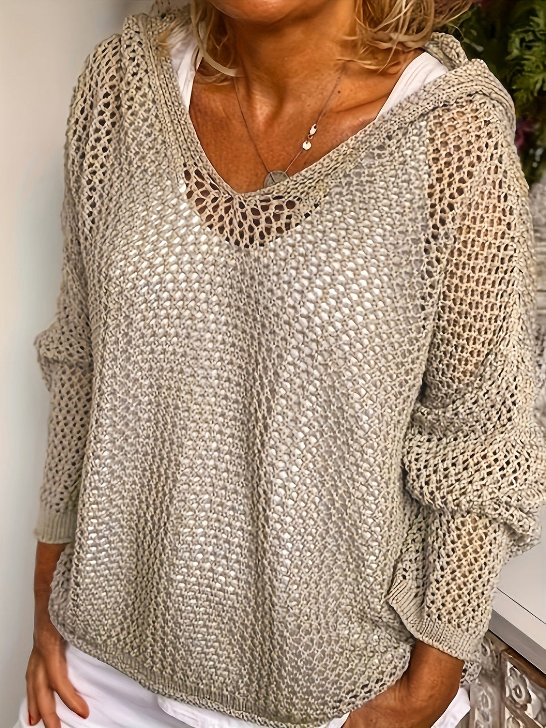 Delyne - locker geschnittener Strickpullover