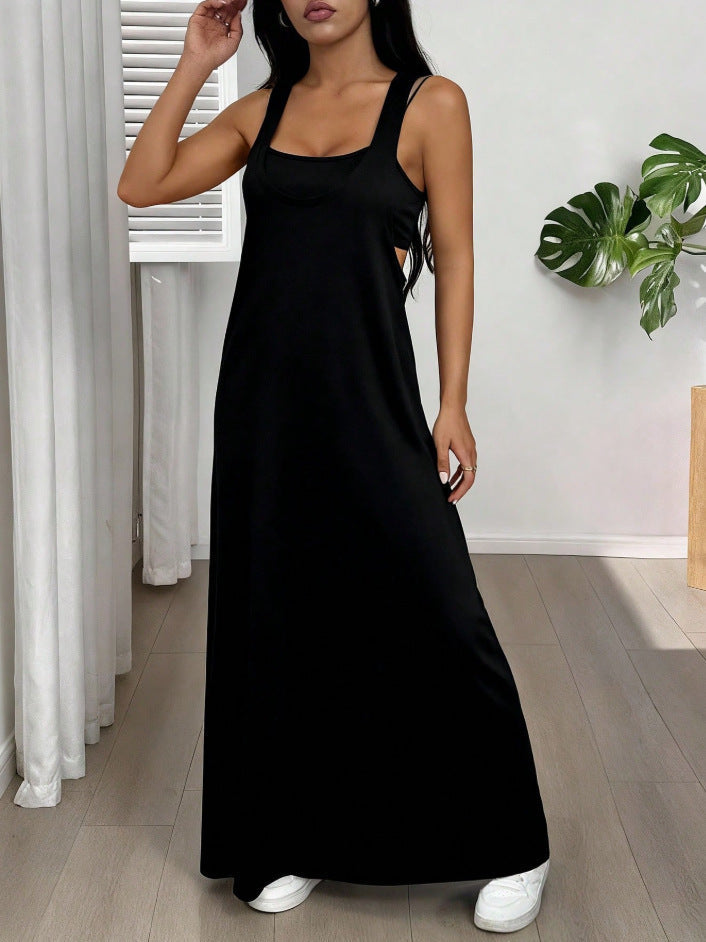 Evania - Lagenlook-Maxikleid-Set