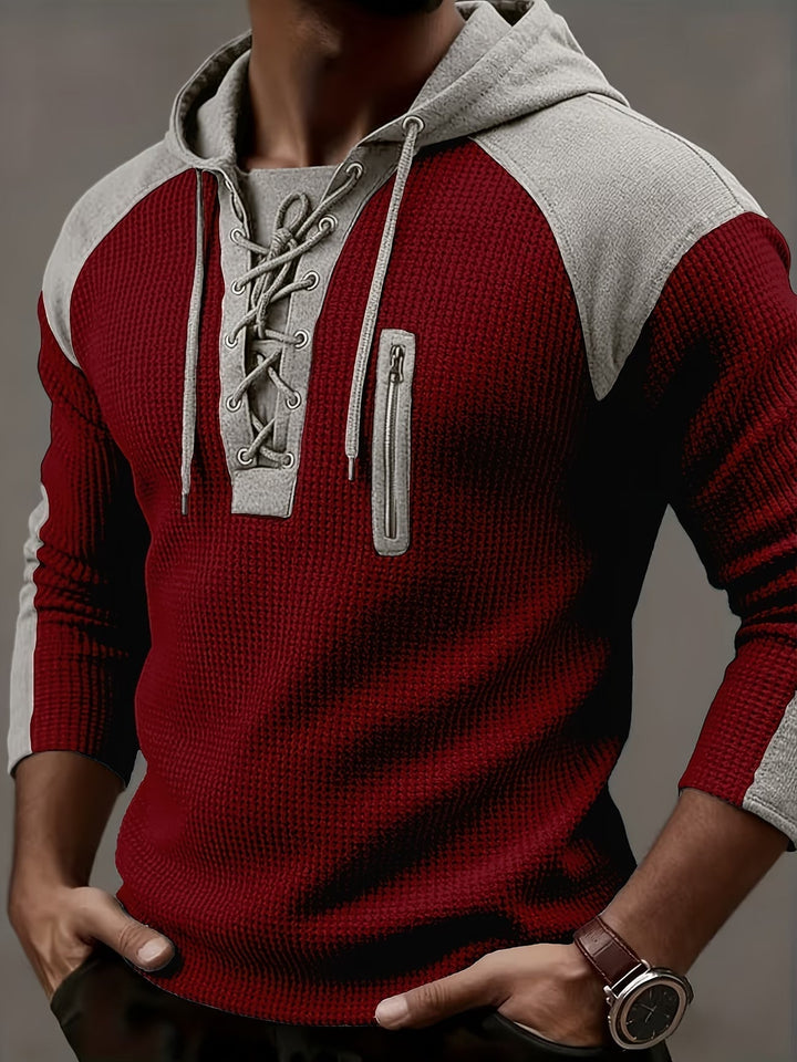 Ashcombe - Kuscheliger gerippter Hoodie