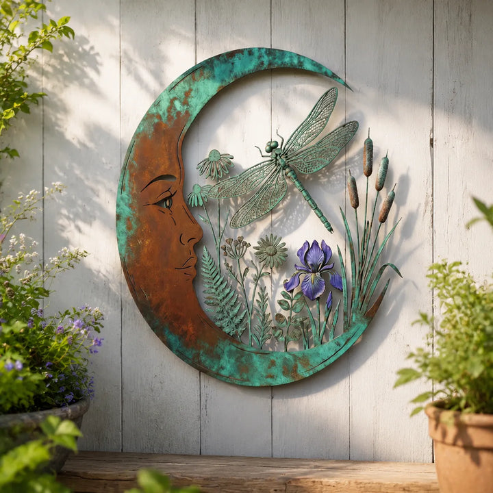 Alisette - himmlische Wandskulptur für den Garten