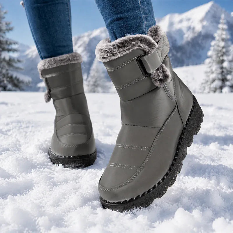 Adina - Plüschbesetzte Winterstiefeletten