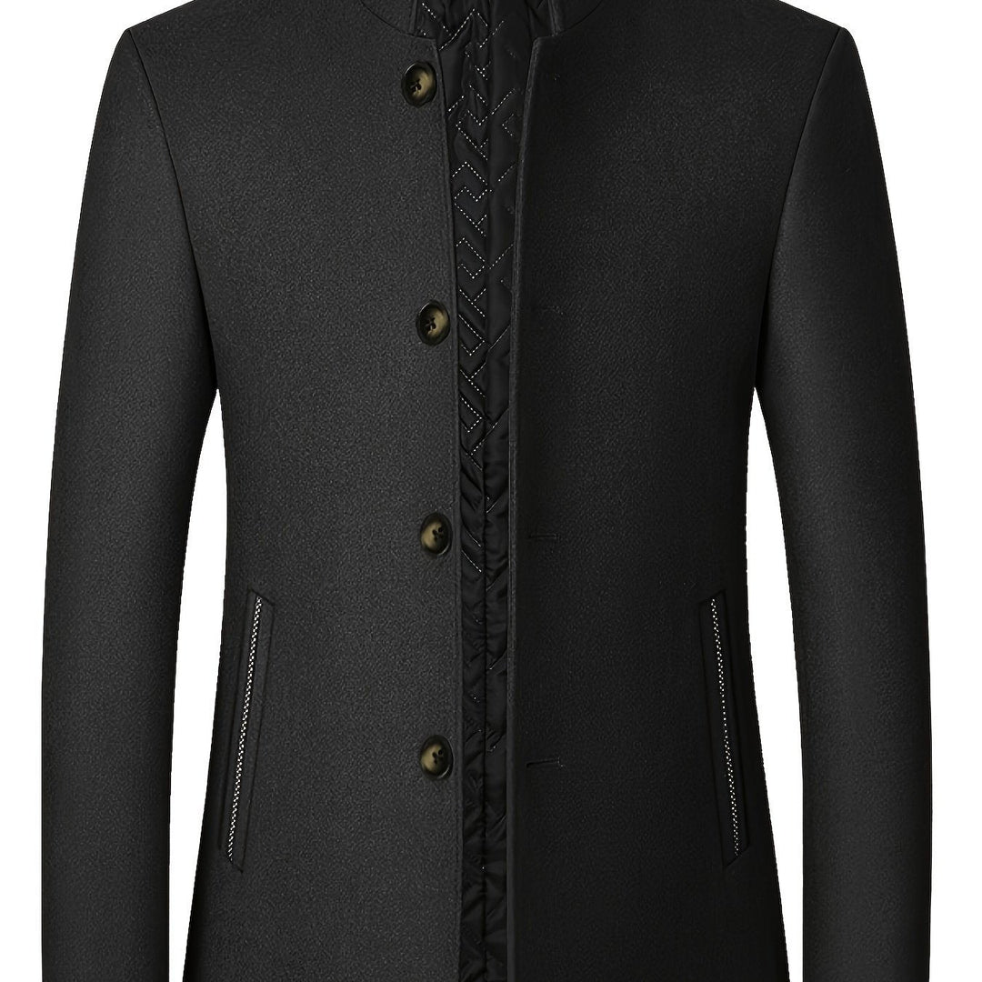 Gael - Taillierte Jacke mit hohem Kragen