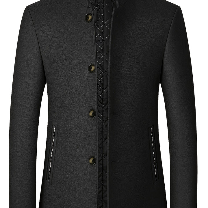 Gael - Taillierte Jacke mit hohem Kragen