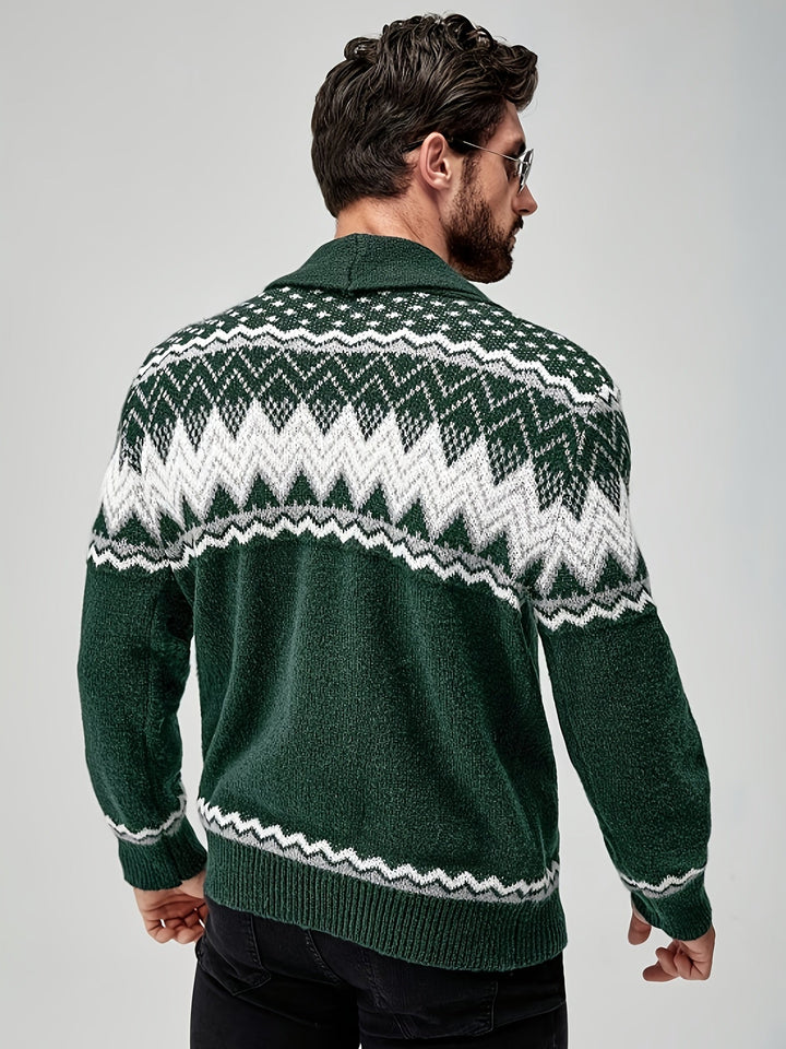 Joren - strukturierter Strickblazer