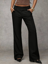 Venetia - luftige, hoch taillierte Wide-Leg-Hose