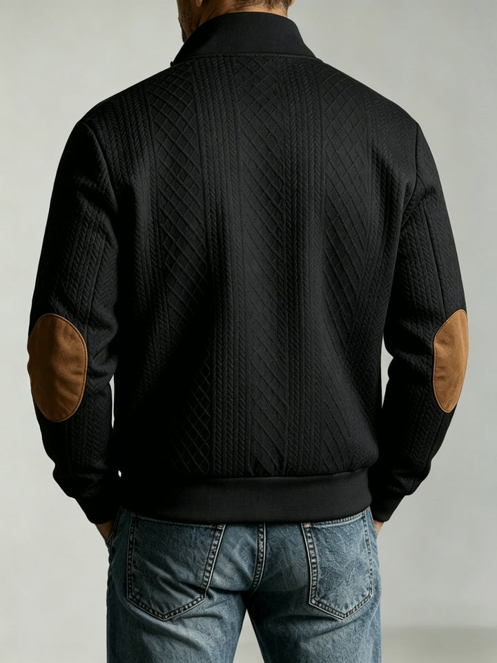 Flyn - Strukturierte Collegejacke