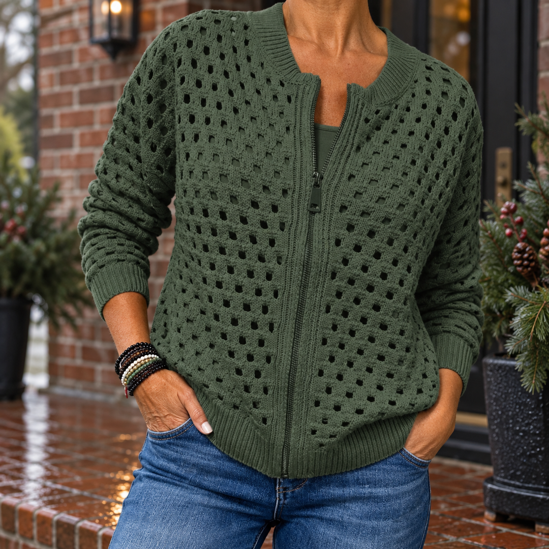Auden - Soft-Touch-Strickjacke