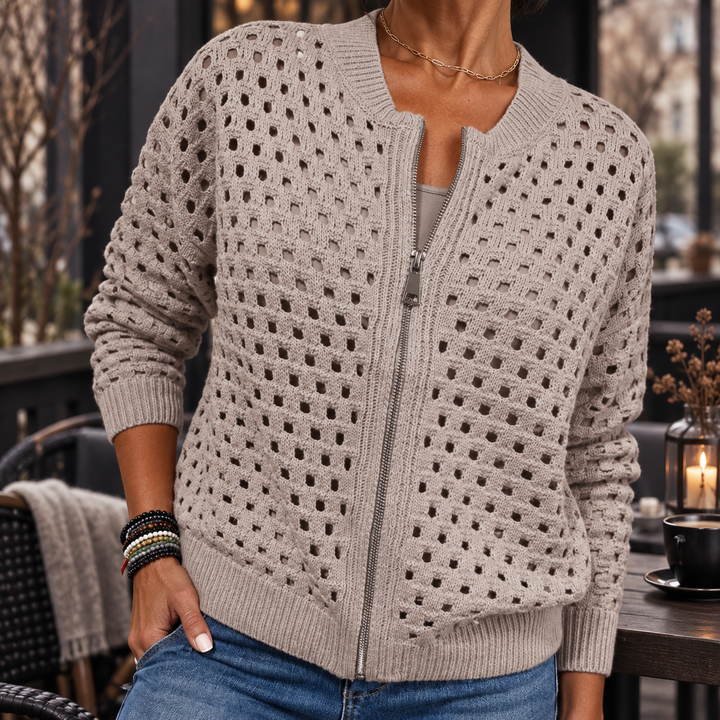 Auden - Soft-Touch-Strickjacke