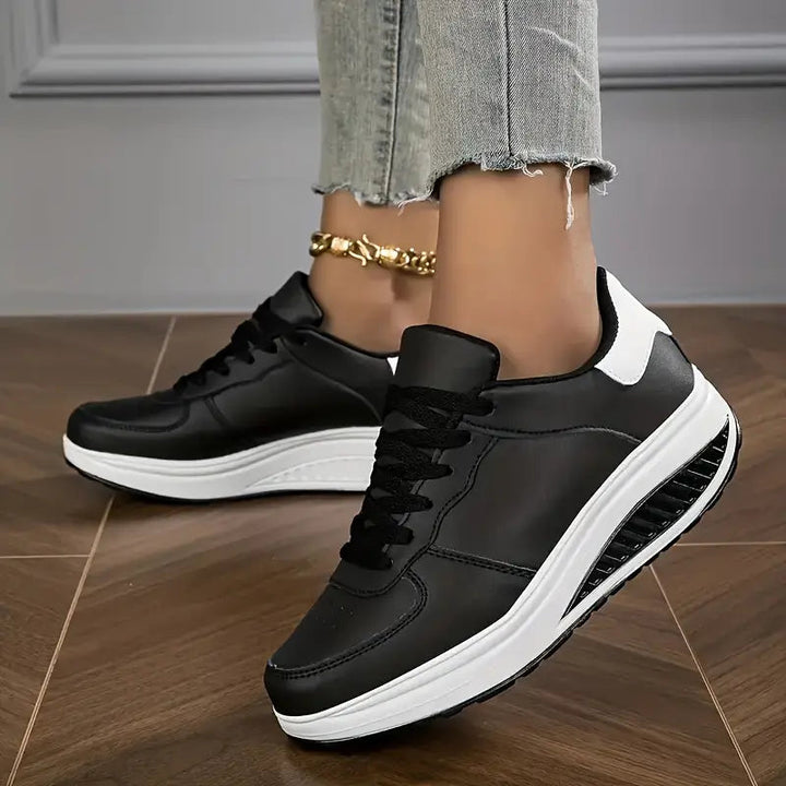 Qira - Plateau-Schnürschuhe