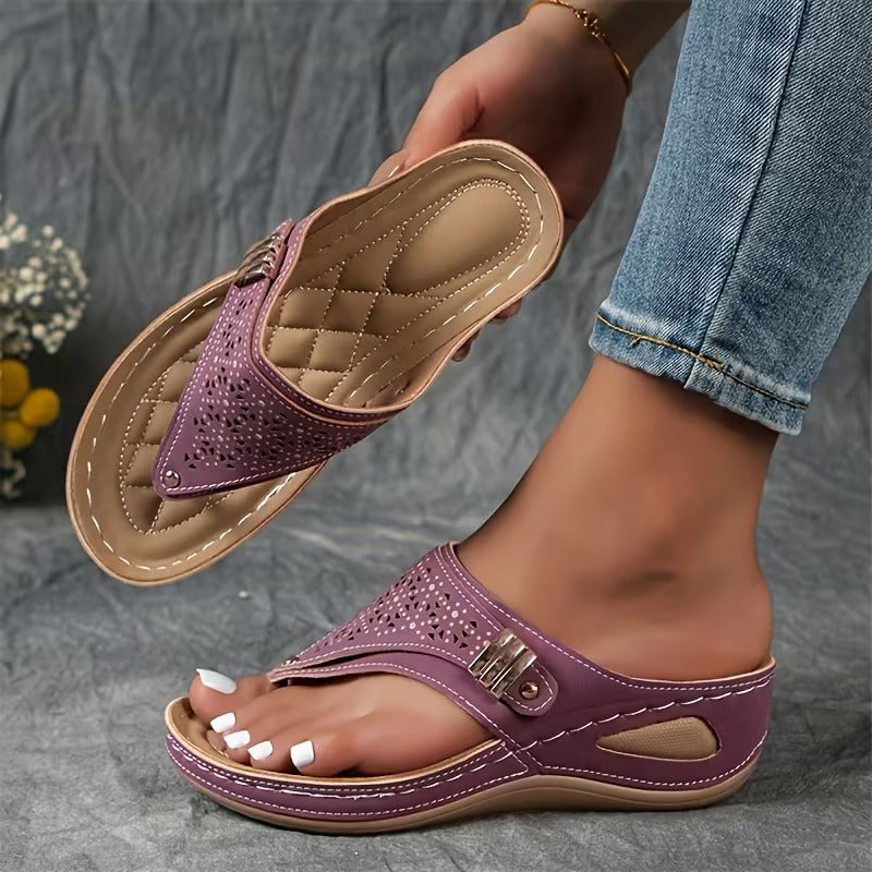 Ysola - Softtouch-Keilsandalen