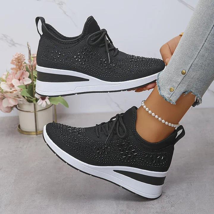 Zorielle - Glänzender Slip-on-Sneaker