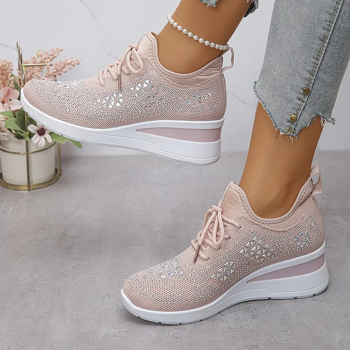 Zorielle - Glänzender Slip-on-Sneaker