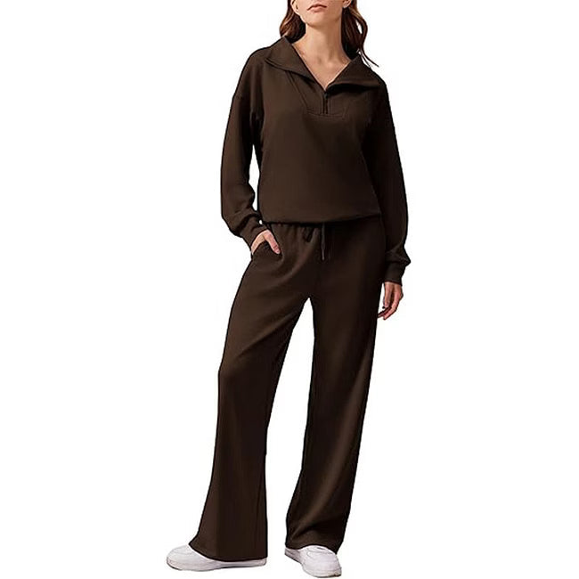 Maud - Locker geschnittener Half-Zip-Zweiteiler