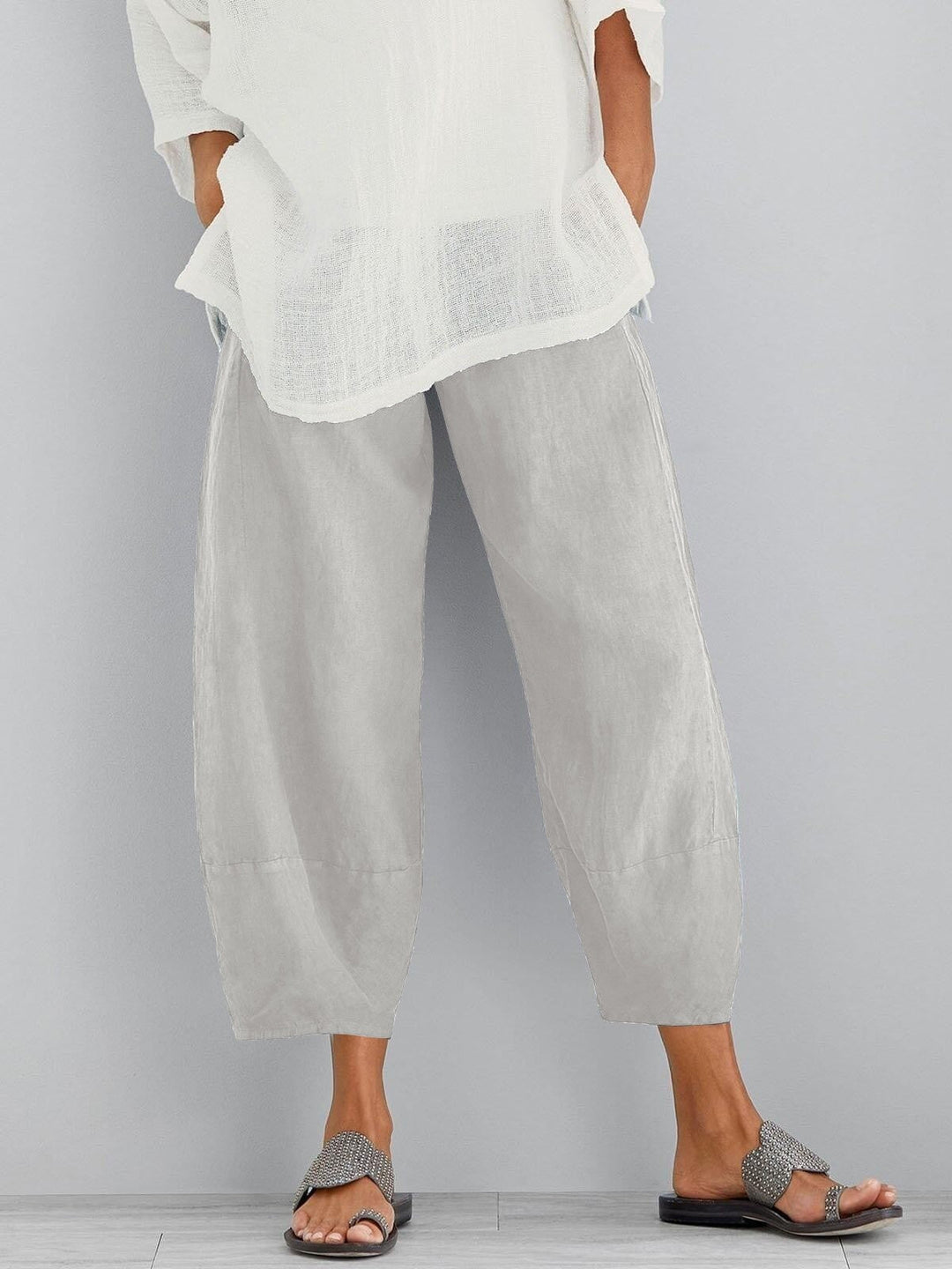 Josette - Leichte Cropped-Hose
