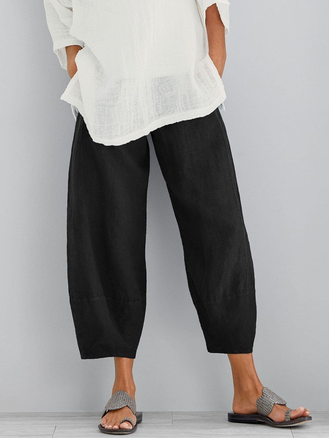 Josette - Leichte Cropped-Hose