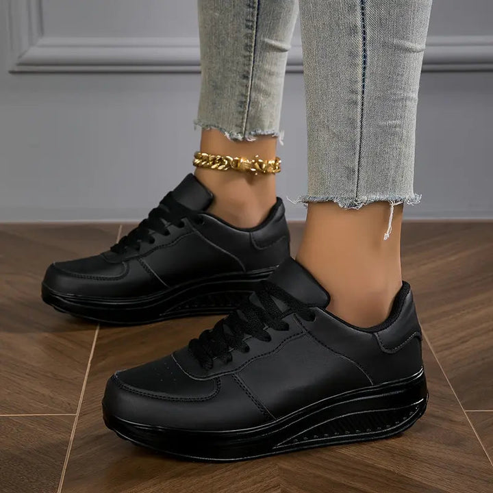 Qira - Plateau-Schnürschuhe