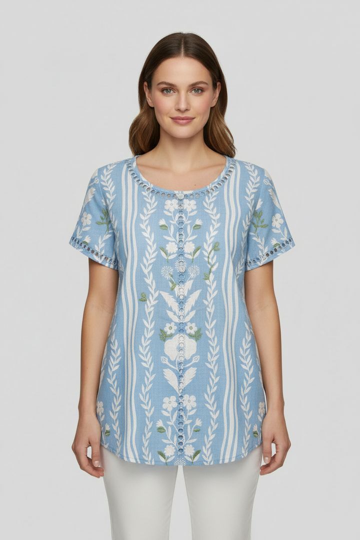 Elina - Softtouch-Kurzarm-Top