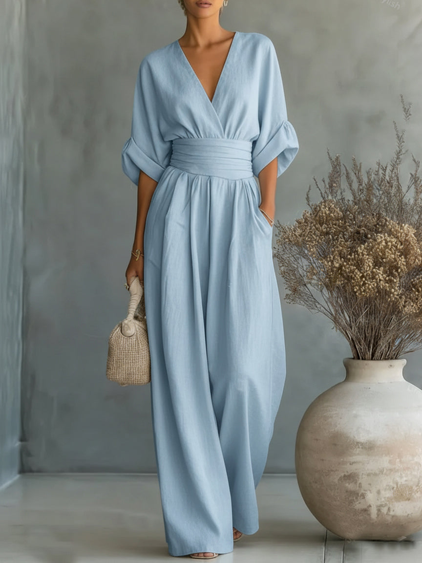 Ainslee - weicher, weit geschnittener Jumpsuit
