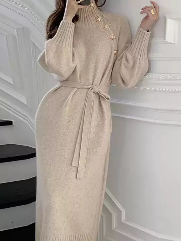 Alize - Soft-Touch-Rollkragenkleid